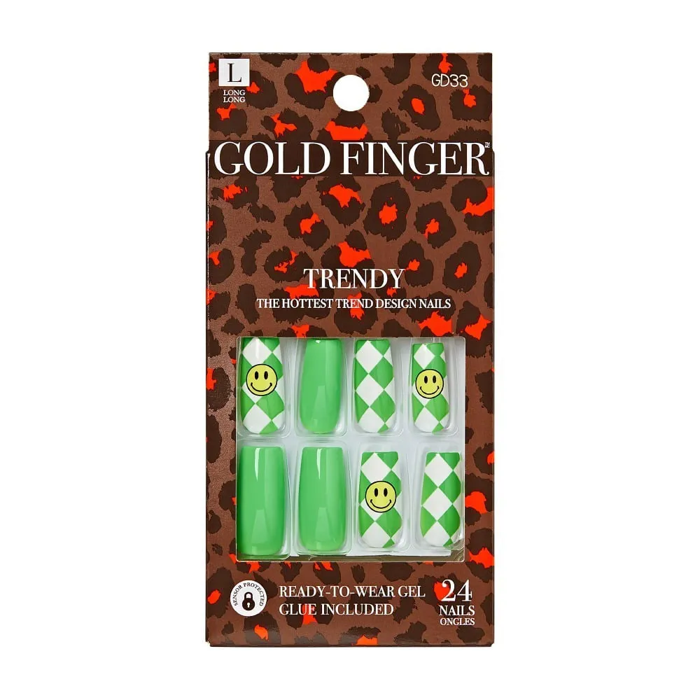 KISS Gold Finger Trendy Nails