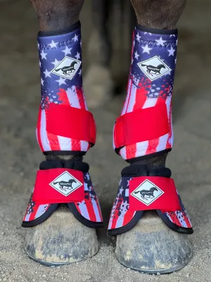 Large:  ‘Merica Protective Sport Boots