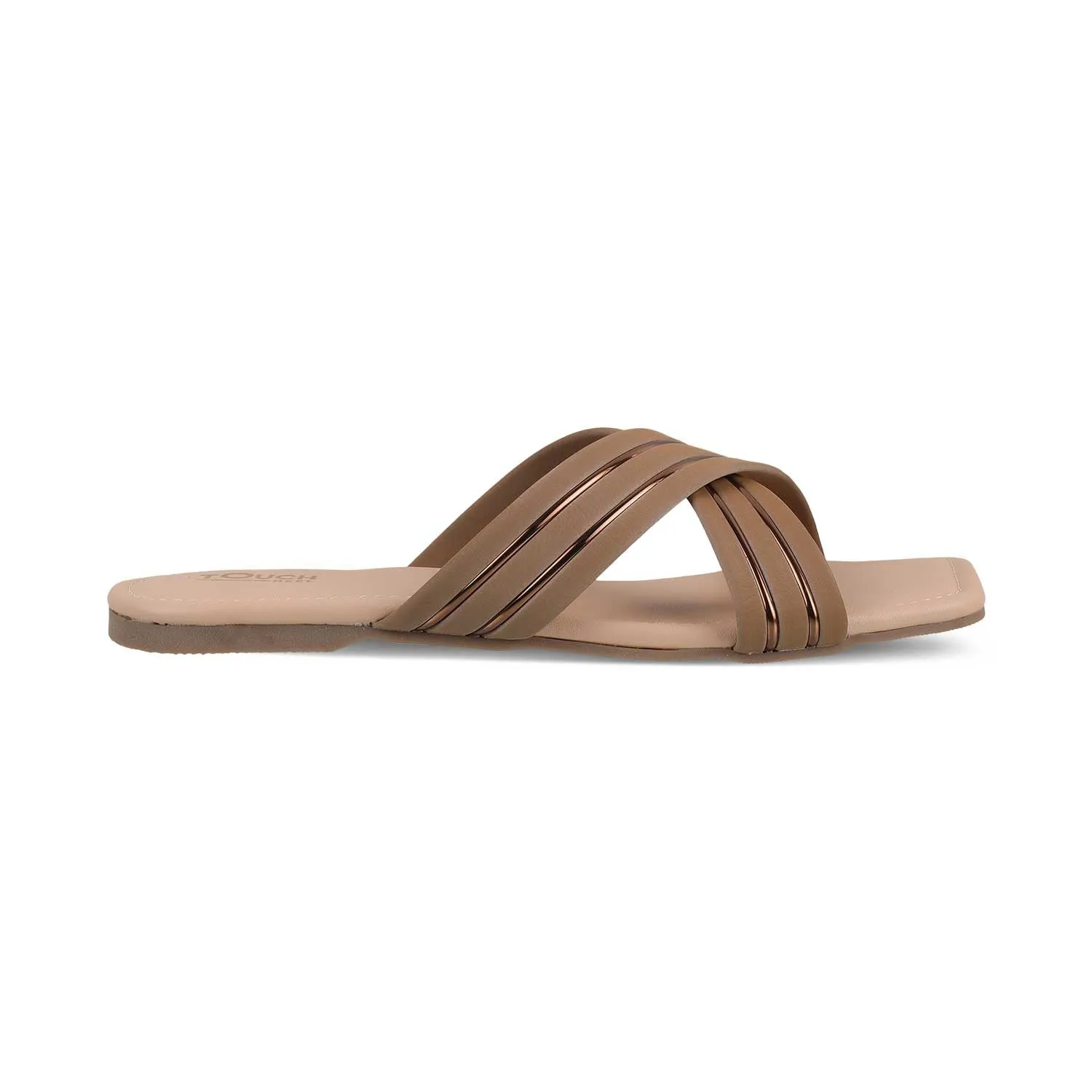 Leather Bow Tie Slip-On Flats