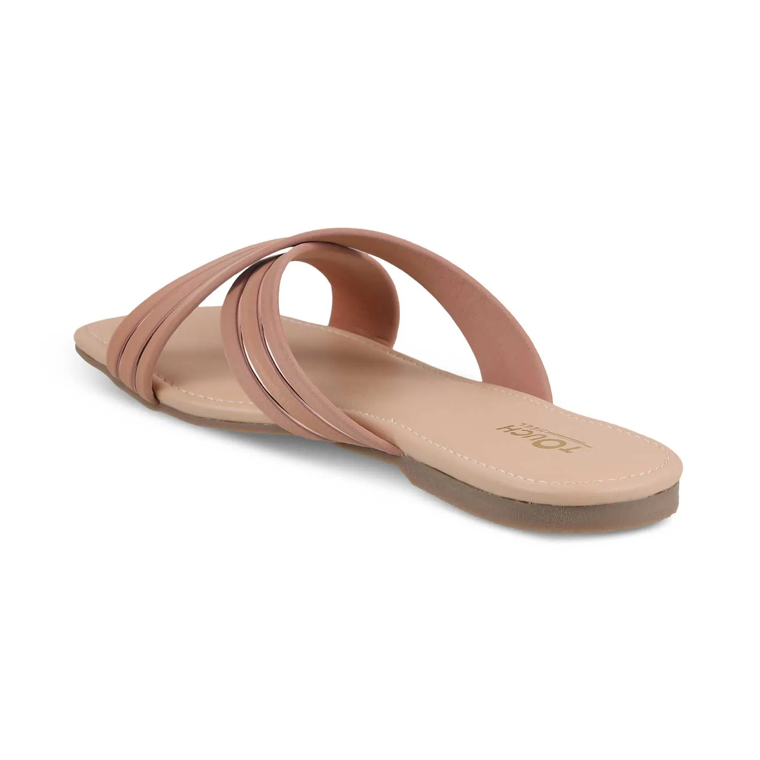 Leather Bow Tie Slip-On Flats
