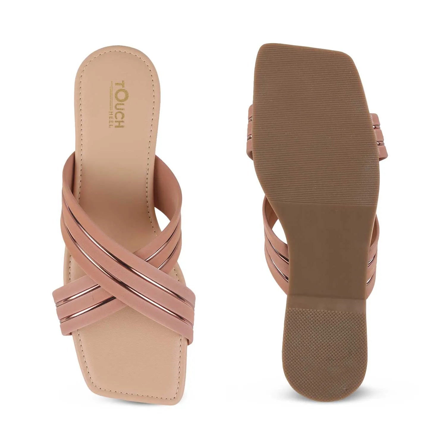 Leather Bow Tie Slip-On Flats