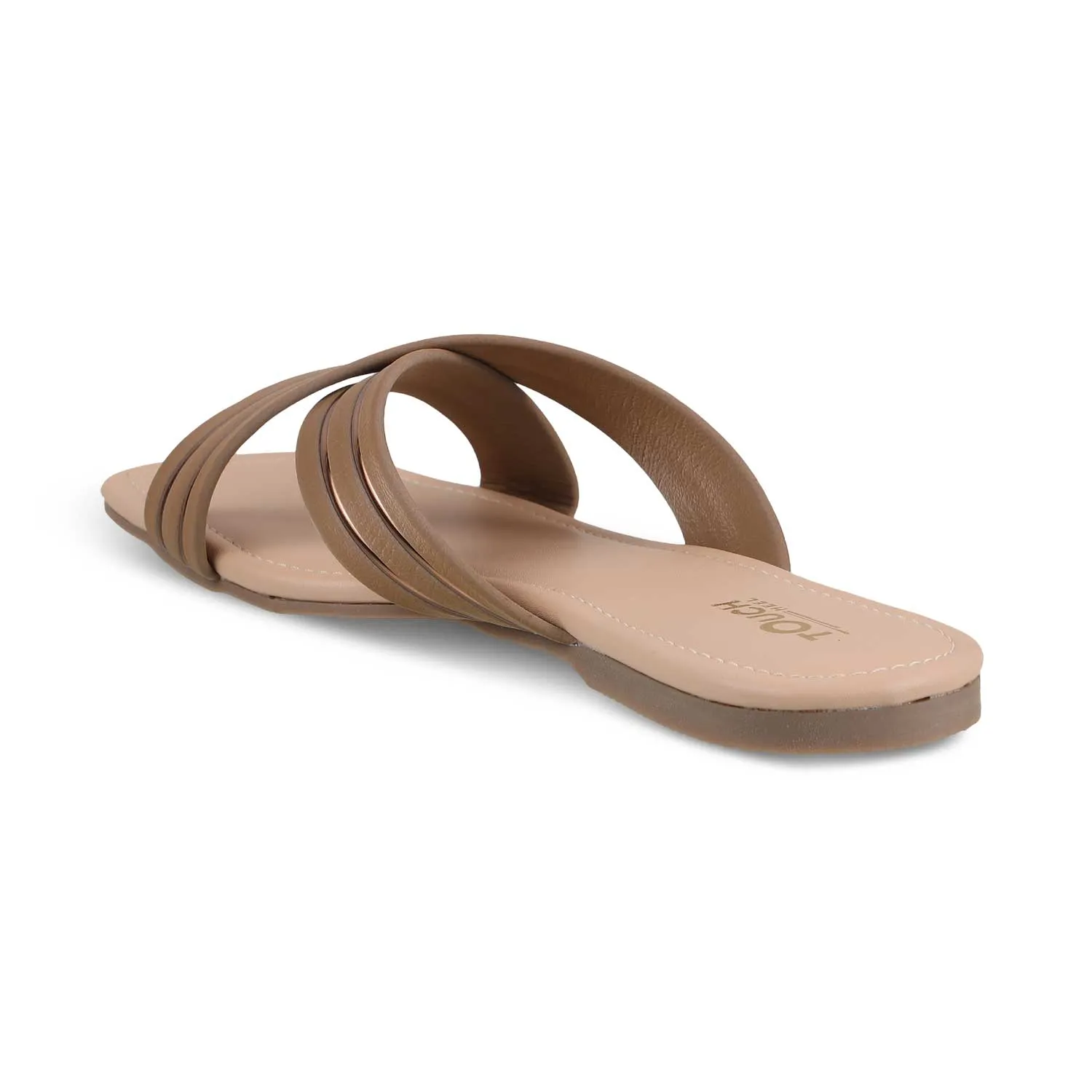 Leather Bow Tie Slip-On Flats
