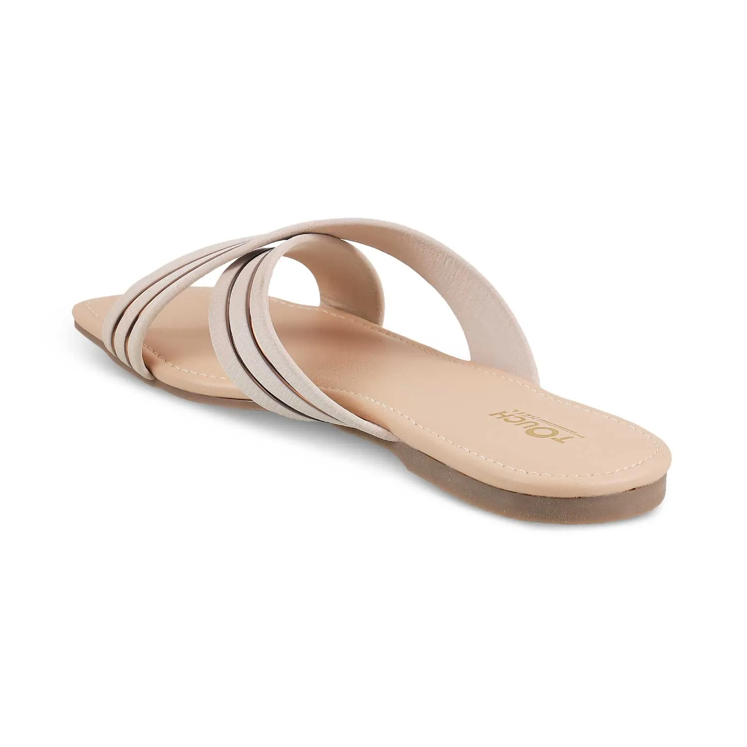 Leather Bow Tie Slip-On Flats