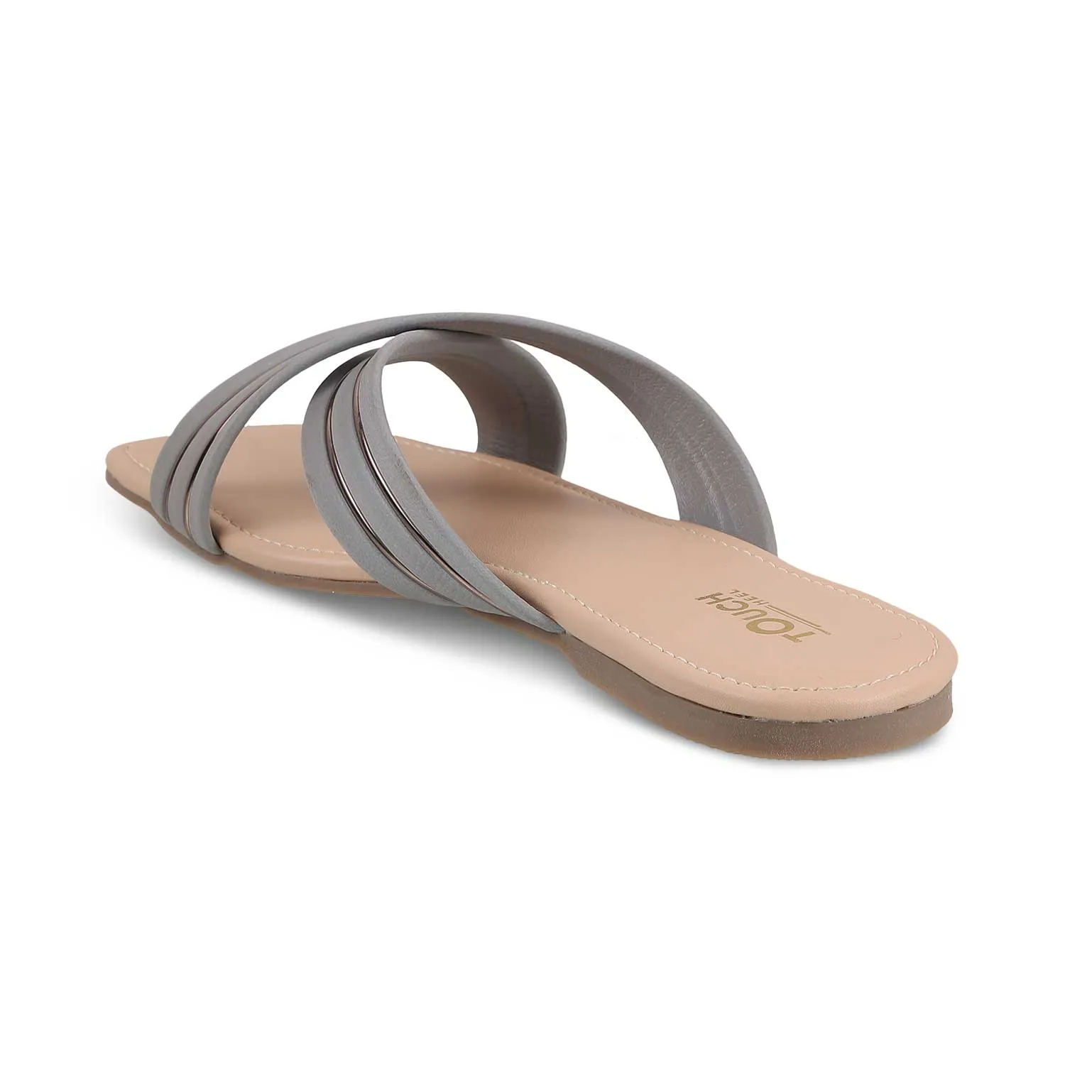 Leather Bow Tie Slip-On Flats
