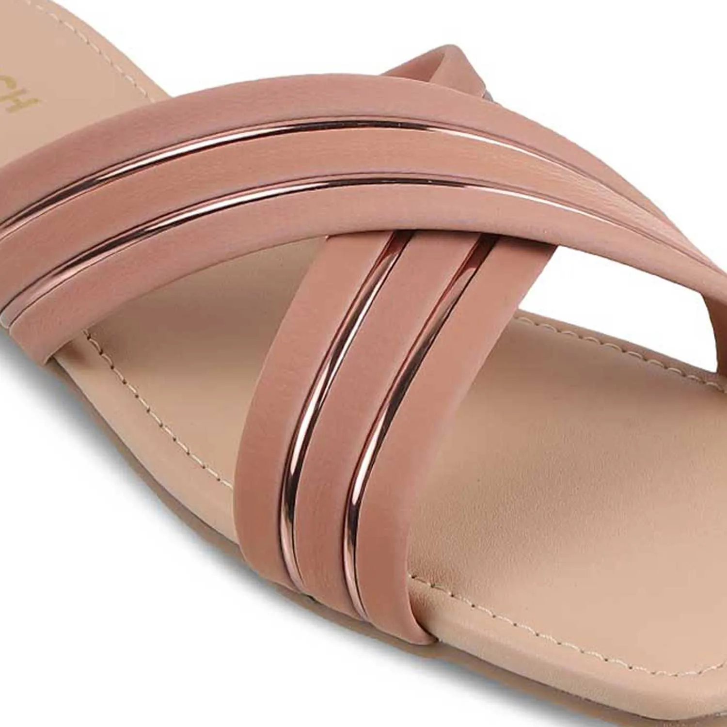 Leather Bow Tie Slip-On Flats