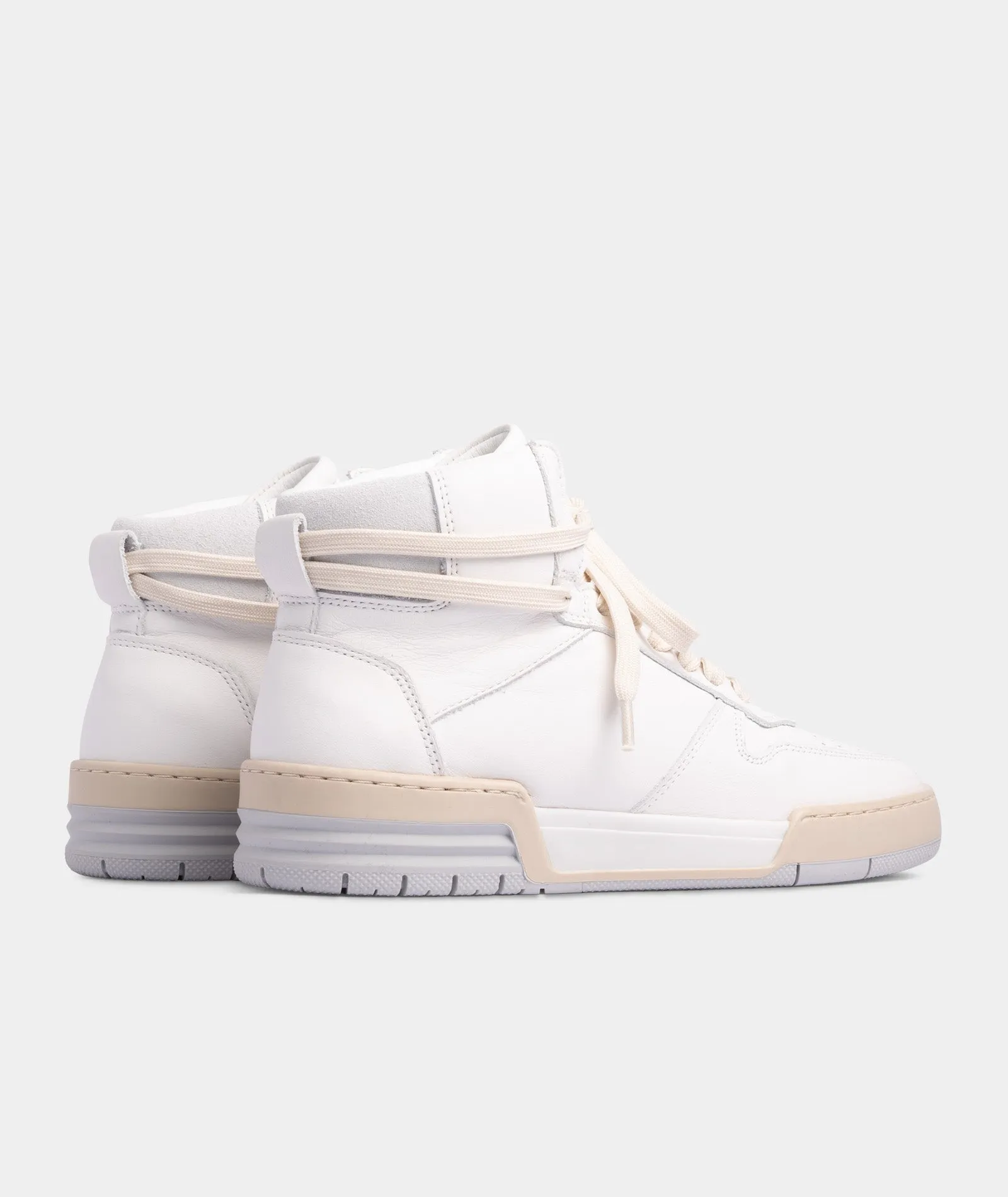 Legacy Mid 80s - White Leather