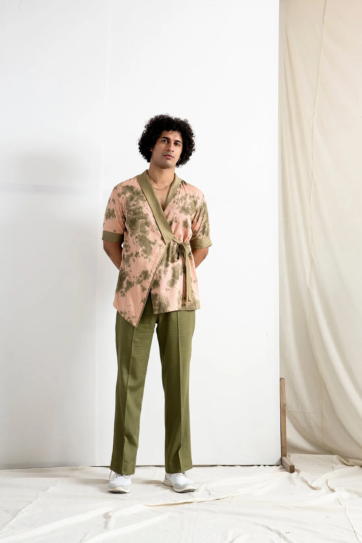 Lennan - Tie & Dye Kurta with Pant Set