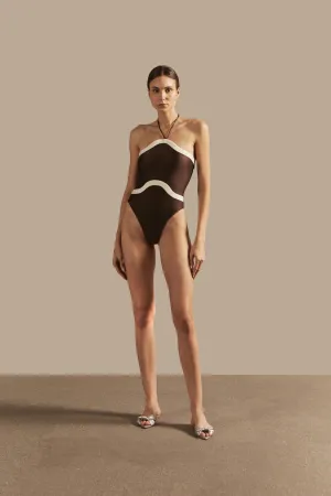Maillot Frente Única Asa Delta Giardino Liso