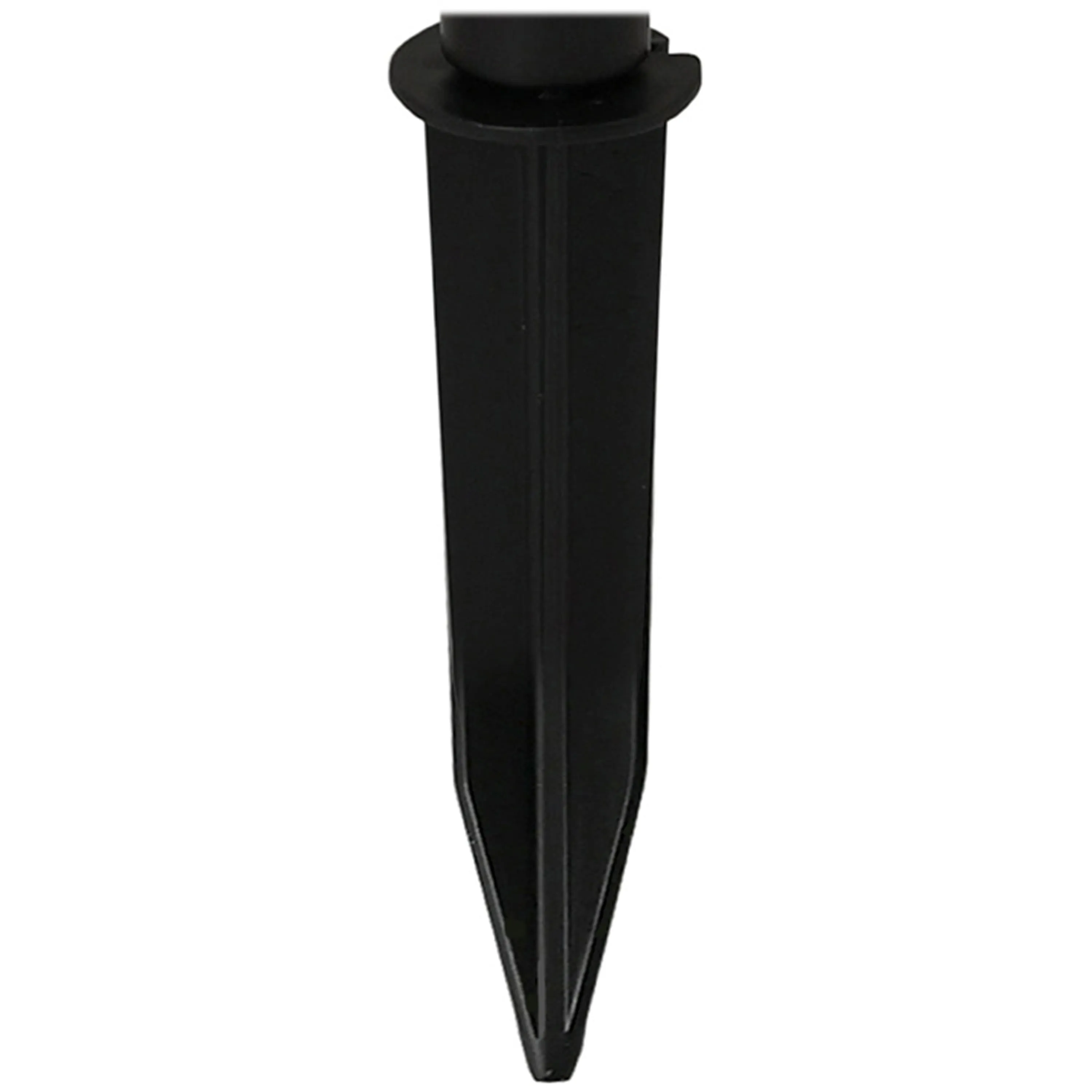 Mainstays Solar Powered Black LED Landscape Spot Light, 20 Lumens