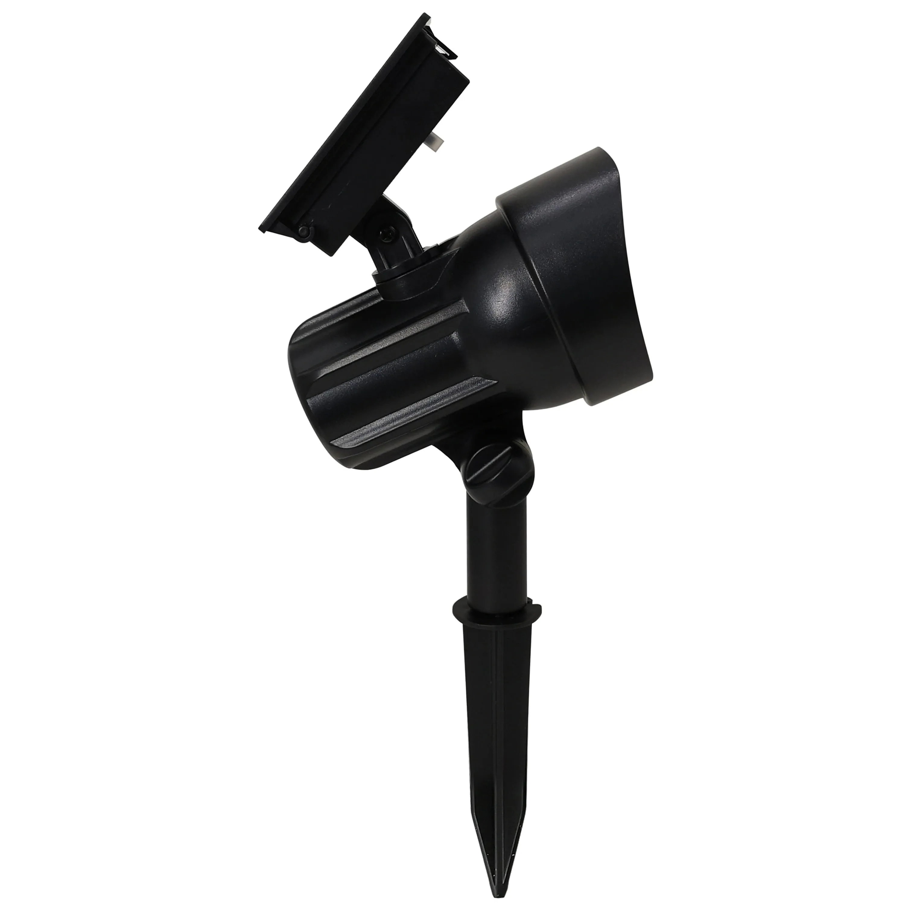 Mainstays Solar Powered Black LED Landscape Spot Light, 20 Lumens