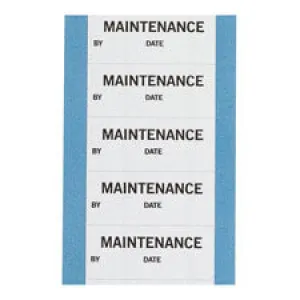 Maintenance Write-On Labels| Buy online