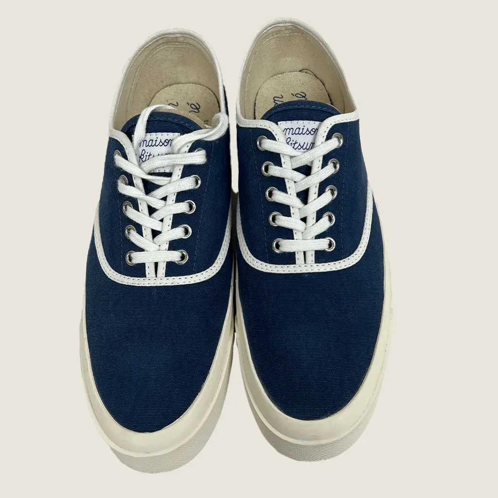 Maison Kitsune Canvas Laced Sneaker 44