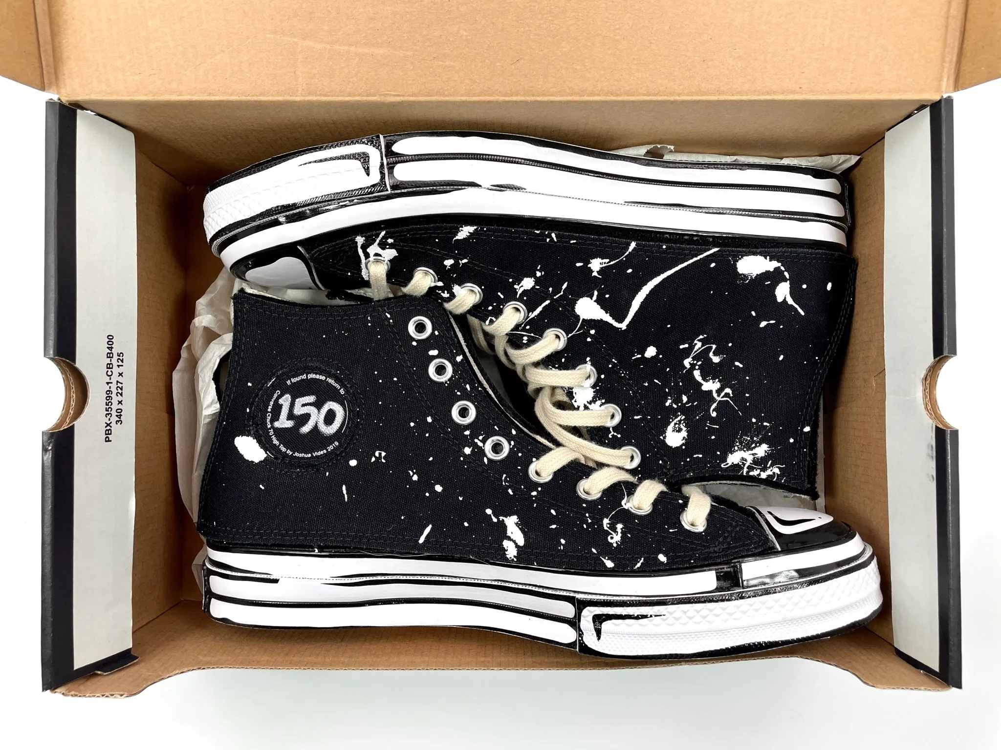 MCA x Converse Chuck Taylors (hand-finished)