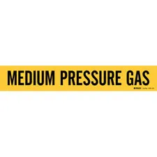 MEDIUM PRESSURE GAS Pipe Marker| Buy online