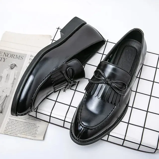 Men Leather Slip On Shoes