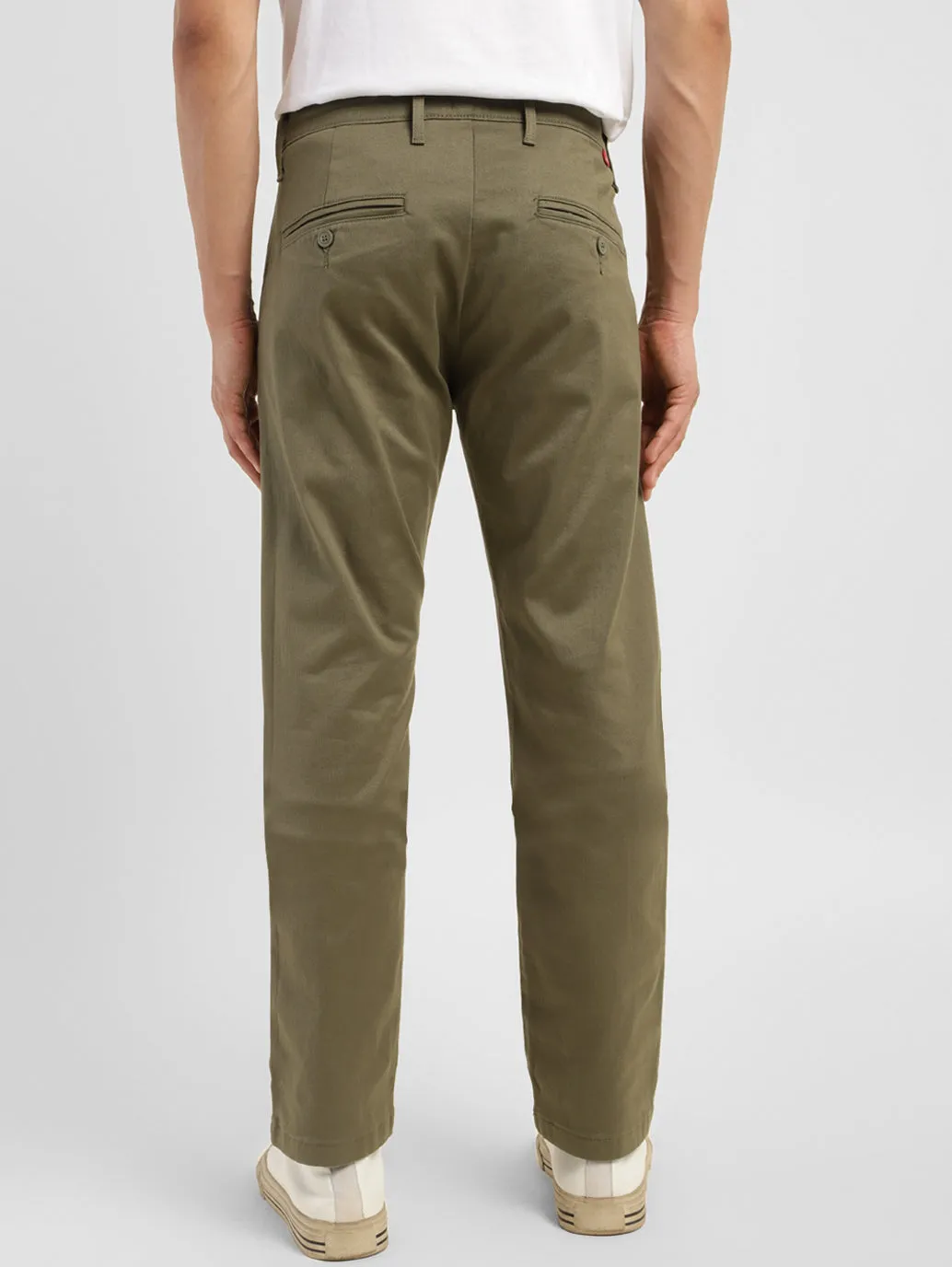Men's 512 Green Slim Tapered Fit Chinos