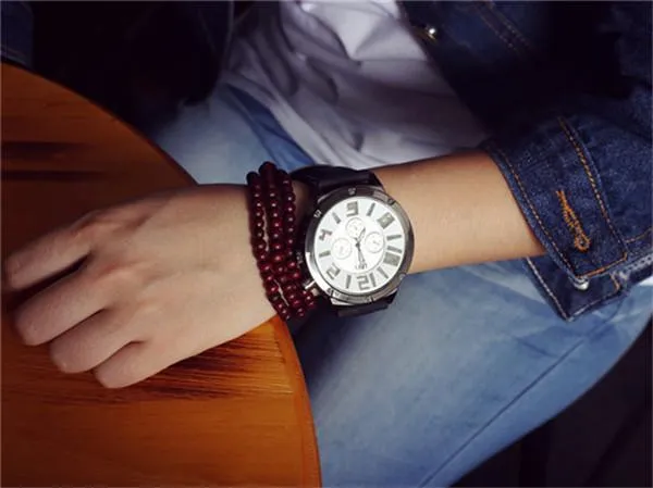 Men's Analog LED Watch