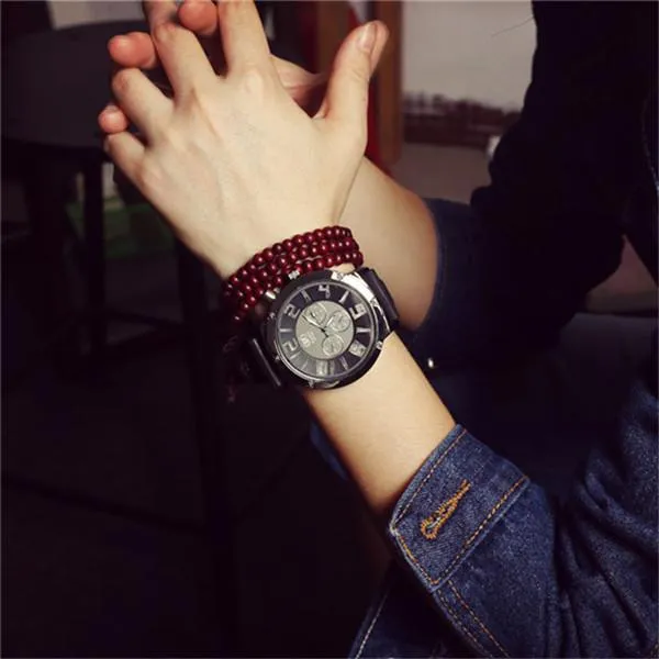 Men's Analog LED Watch
