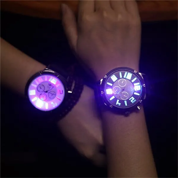 Men's Analog LED Watch