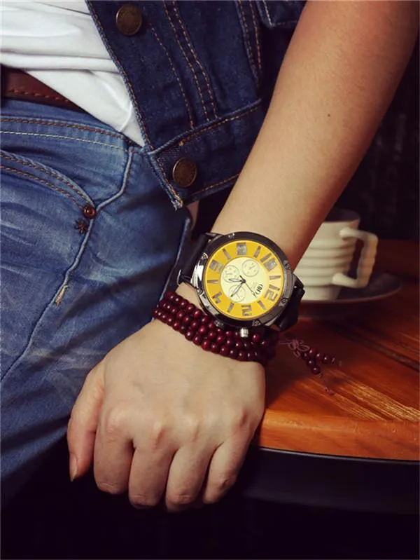 Men's Analog LED Watch