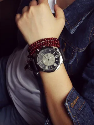 Men's Analog LED Watch