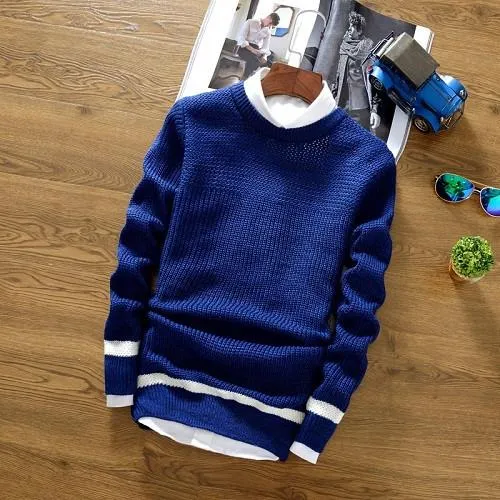 Men's Fashion Stripe Sweater
