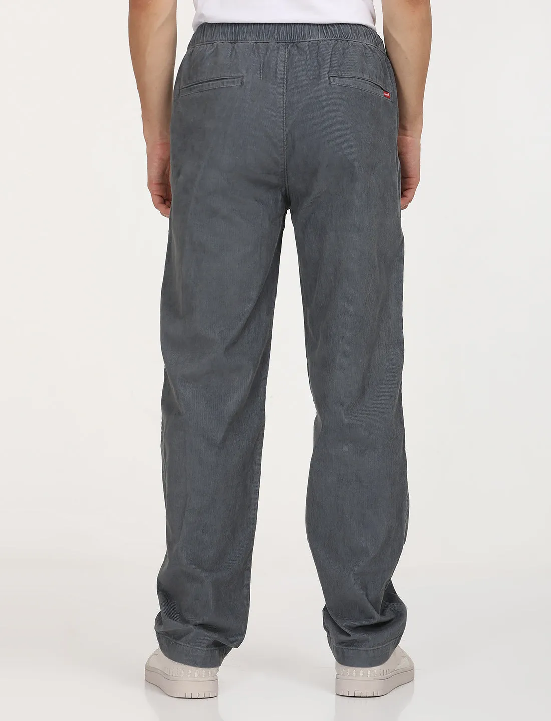 Men's Grey Regular Fit Joggers