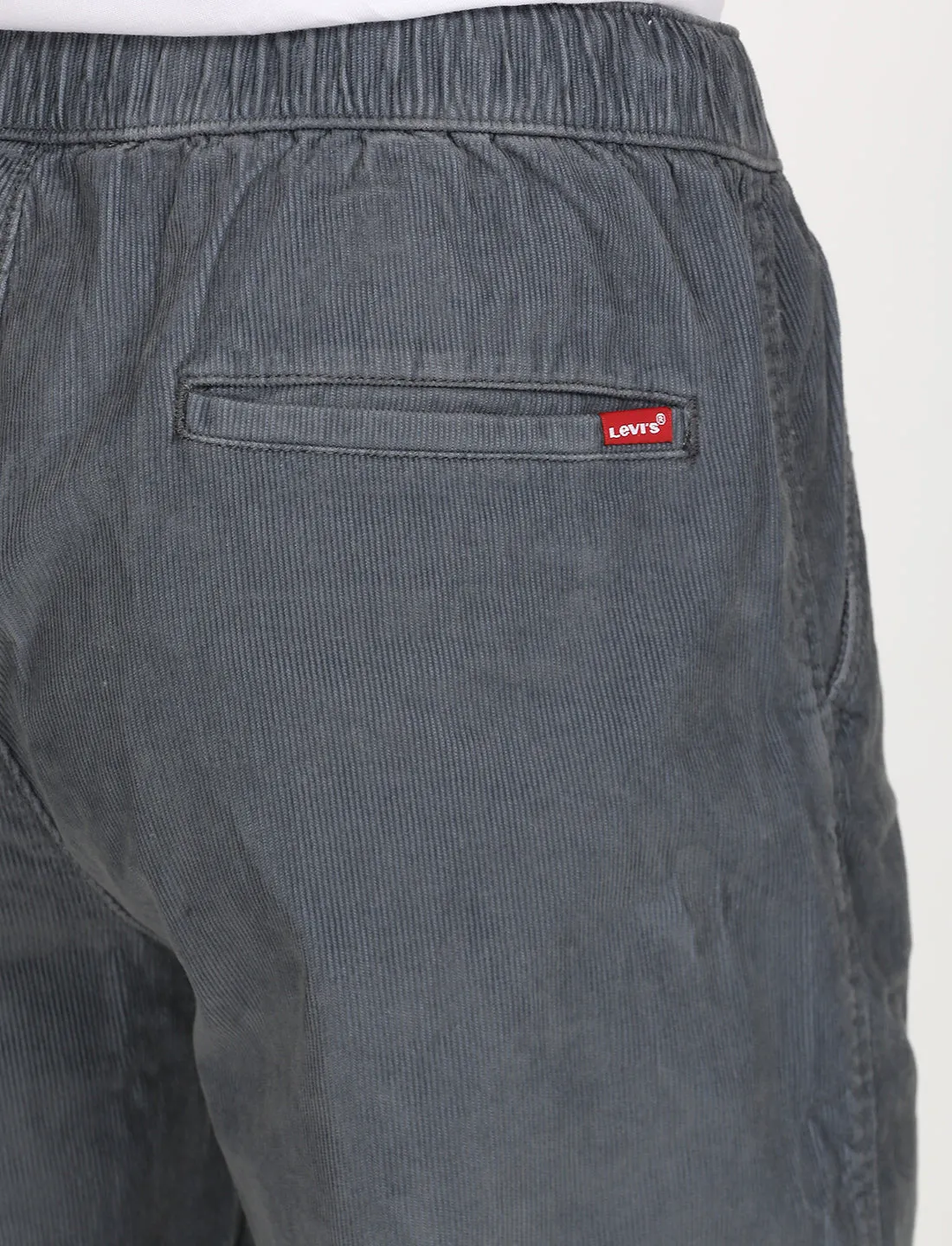 Men's Grey Regular Fit Joggers