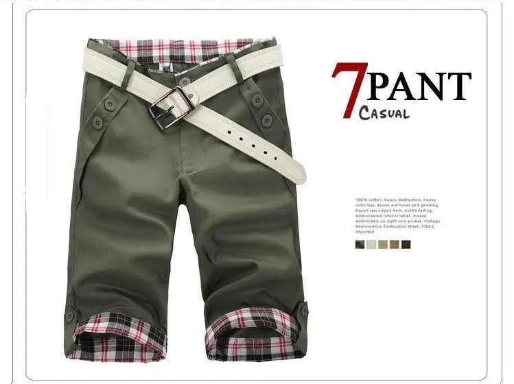 Men's Pleated Fashion Shorts