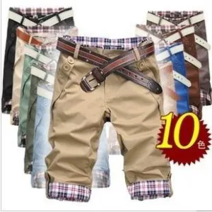 Men's Pleated Fashion Shorts