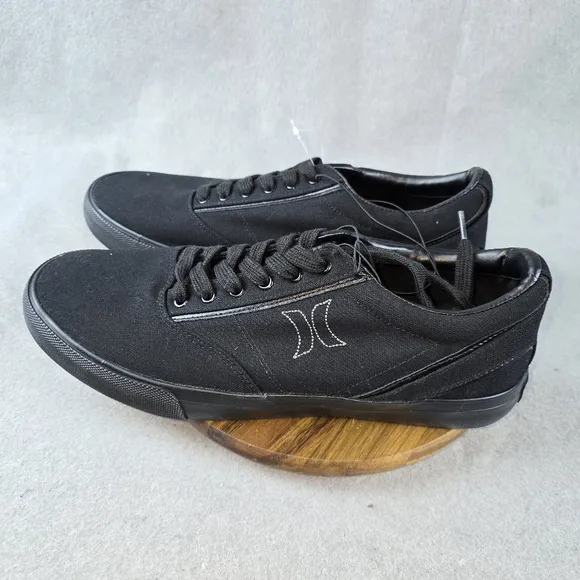 Men's Sz 12 **New** Hurley Black Lace Sneakers