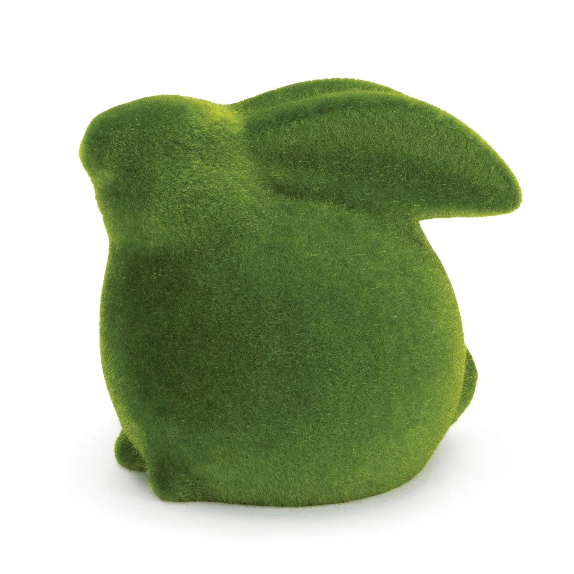 Mossy Terra Cotta Rabbit Figurine (Set of 2)