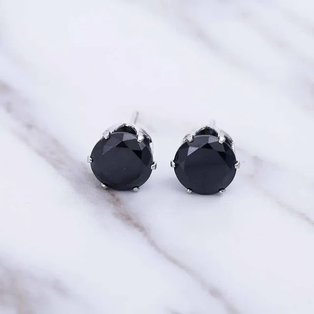 New Luxury Brand Stud Crystal Earring at variety colors