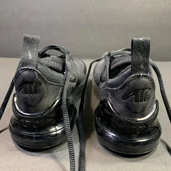 Nike Air Max 270 Toddler Sneakers “ Triple Black “ Shoe Size- 13.5C