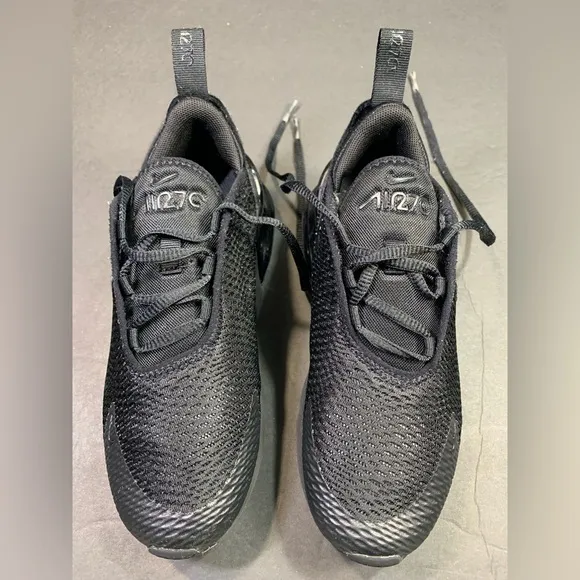 Nike Air Max 270 Toddler Sneakers “ Triple Black “ Shoe Size- 13.5C