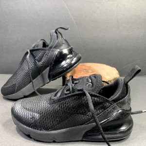 Nike Air Max 270 Toddler Sneakers “ Triple Black “ Shoe Size- 13.5C