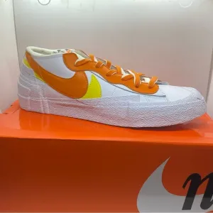 Nike x Sacai Blazer Low Magma Orange DD1877-100 Mens Sneakers Size 13 NEW W/ BOX