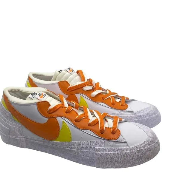 Nike x Sacai Blazer Low Magma Orange DD1877-100 Mens Sneakers Size 13 NEW W/ BOX