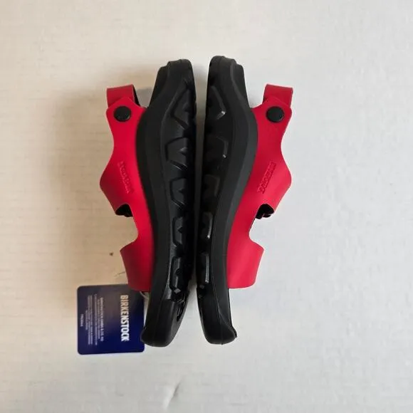 NWT Birkenstock Mogami Sandals Size 1Y/EU32 Narrow Fit Active Red Birks 1023559