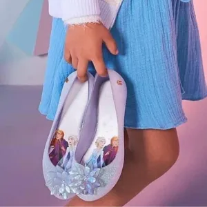 NWT MINI MELISSA  Disney | Frozen Ultragirl Kids Ballerina Flats Size 3 Girls