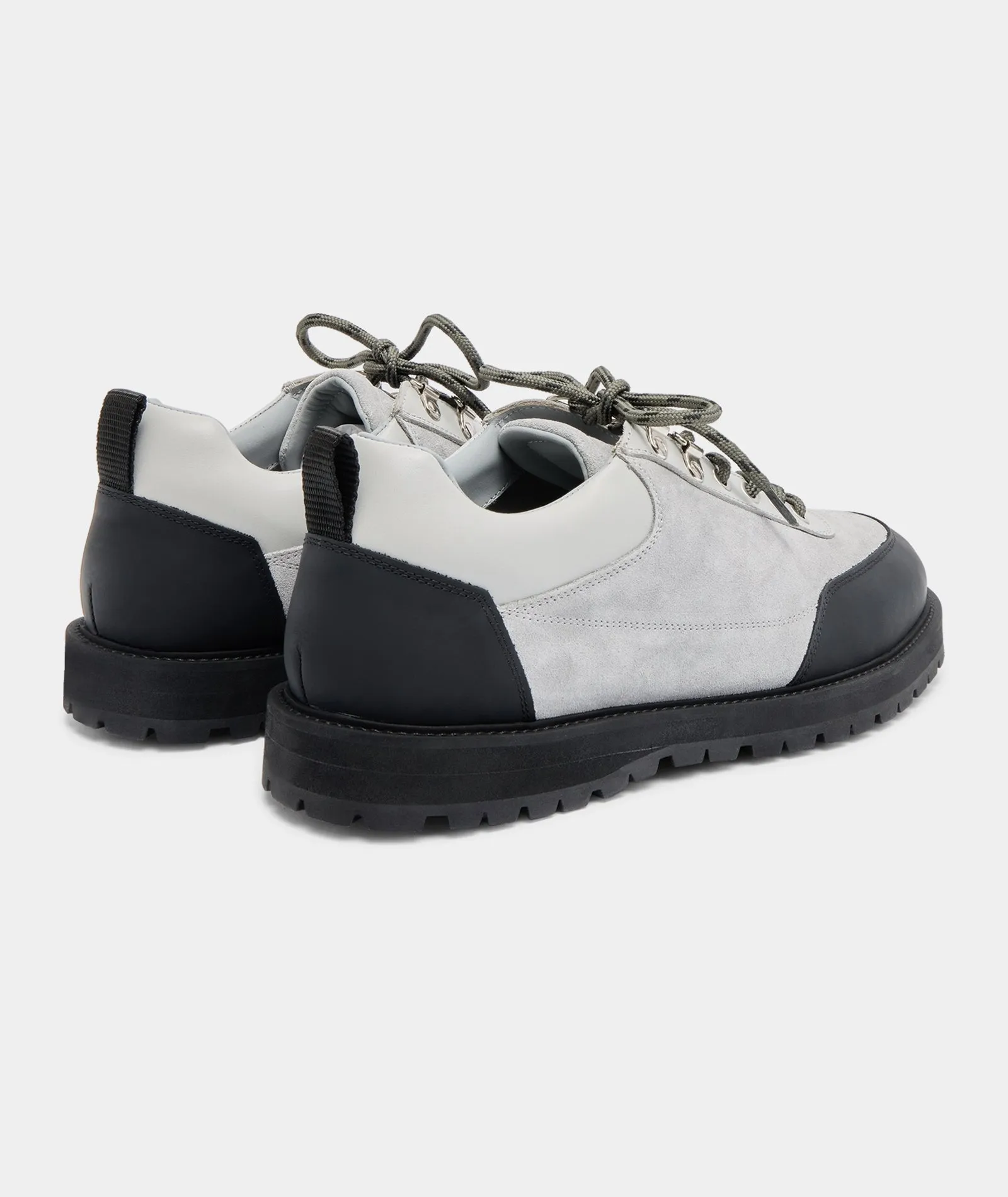 Olaf Low - Light Grey Suede