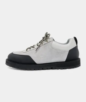 Olaf Low - Light Grey Suede