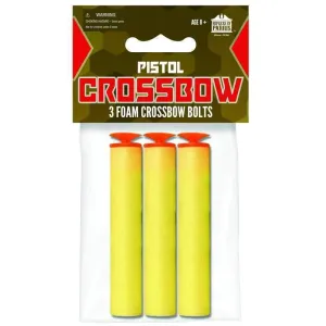 Parris Toys Pistol Crossbow Ammo 3 Foam Crossbow Bolts