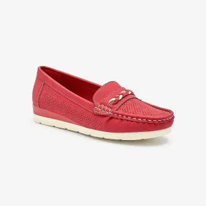 Perforated Ladies Causal Shoes