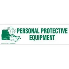 PERSONAL PROTECTIVE EQUIPMENT Label| Buy online