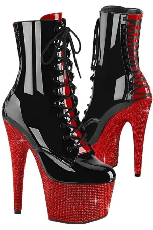 Pleaser Bejeweled 1020FH-7 Ankle Boots