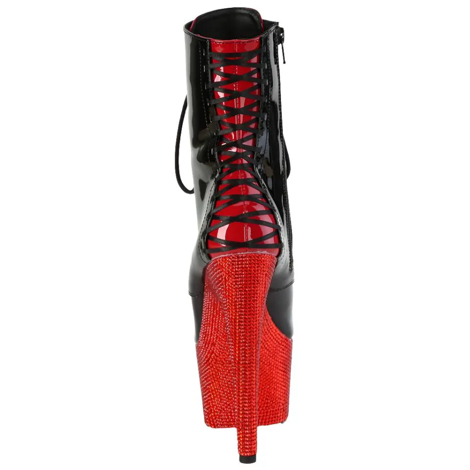 Pleaser Bejeweled 1020FH-7 Ankle Boots