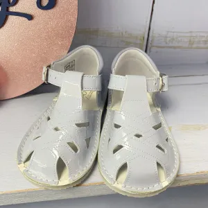 Pretty Originals Patent Blue Sandals