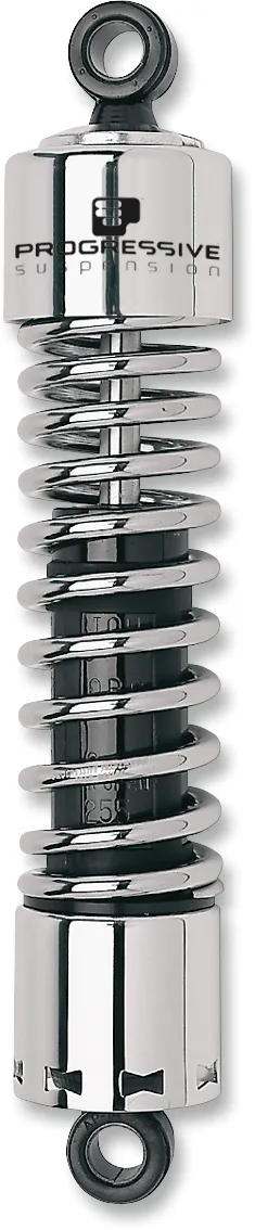 Progressive Suspension 412-4072C 412 Series 13in. Shocks - Chrome