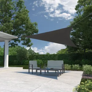 Ready-to-Hang Shade Sail, Triangle Sail with 90% UV Blocking, (11'10”), Montecito